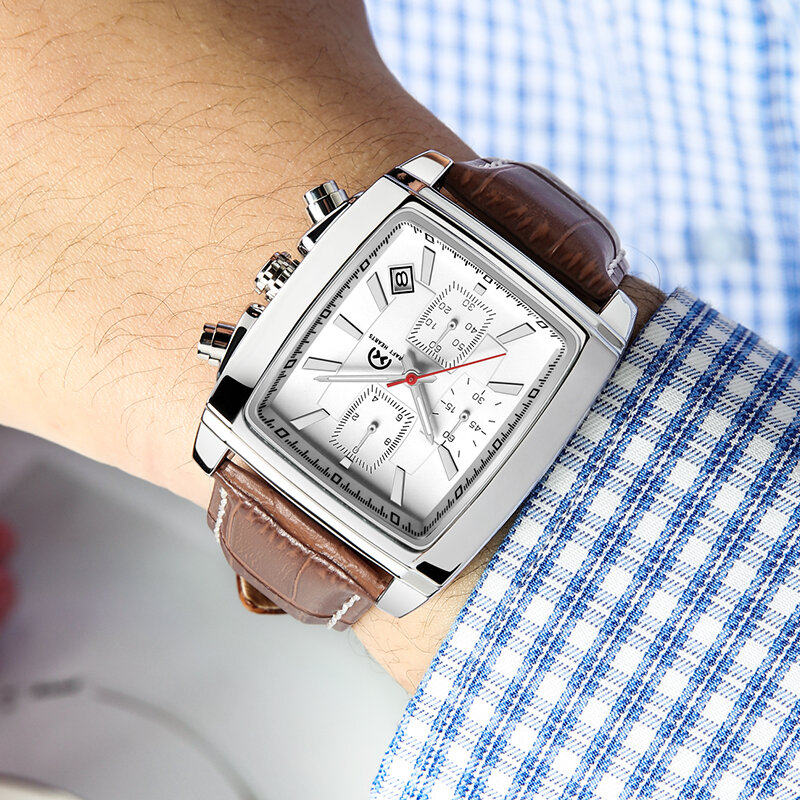 Artesanato corações relógios masculinos topo da marca de luxo novo relógio de quartzo moda masculina casual relógio de pulso esportivo erkek saat 2020