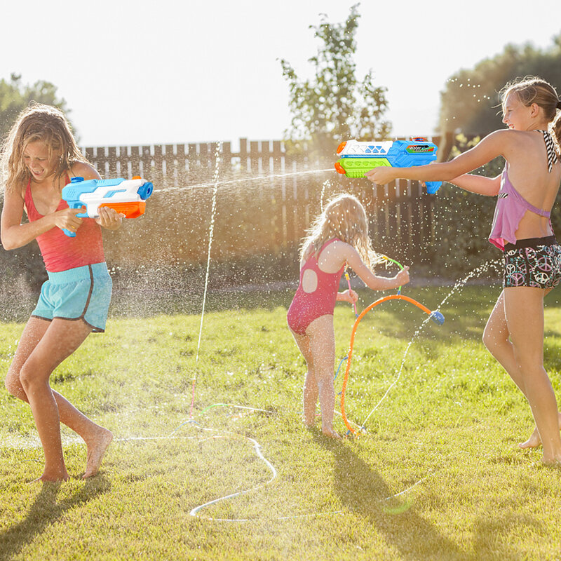 Pistolet na wodę Super Blasters Soaker daleki zasięg Squirt Gun zabawki o dużej pojemności letnia walka na wodę i rodzinne fajne zabawki