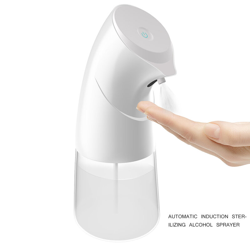 450ml Bathroom Automatic Soap Dispenser USB Charging Infrared Sensor Foam Kitchen Hand Sanitizer Touch Bathroom Accessories