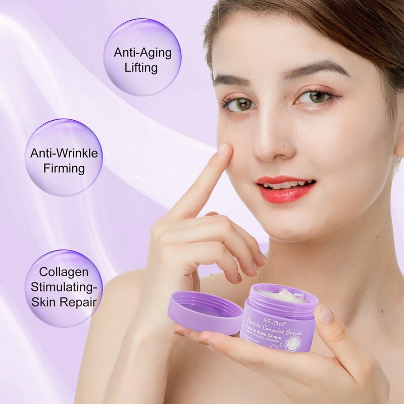 Crema blanqueadora de colágeno para el cuidado de la piel, 30g, eliminación de cicatrices de acné, crema facial con esencia antiarrugas y péptido