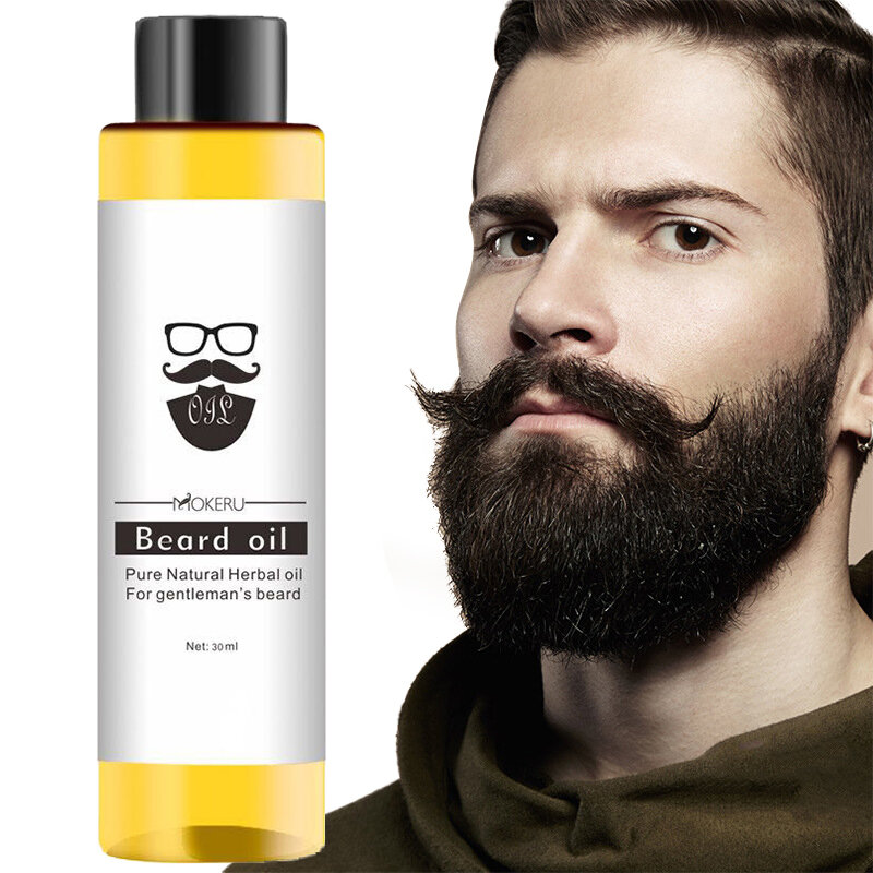 30ml olejek do brody rozwijaj brodę grubszy i bardziej pełny ciepły, długi płaszcz trwały nawilżający olejek do brody dla mężczyzn broda pielęgnacja brody TSLM