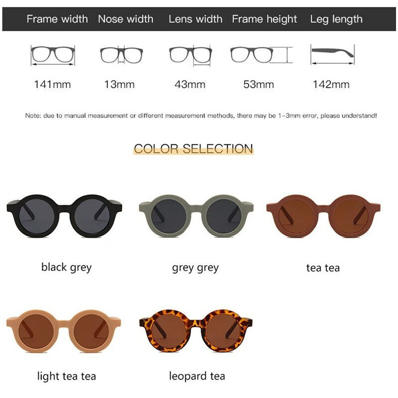 2021 nowy rodzic-dziecko okrągłe słodkie okulary przeciwsłoneczne dla dzieci UV400 dla chłopca dziewczyny maluch piękne dziecko okulary mężczyźni kobiety óculos de sol