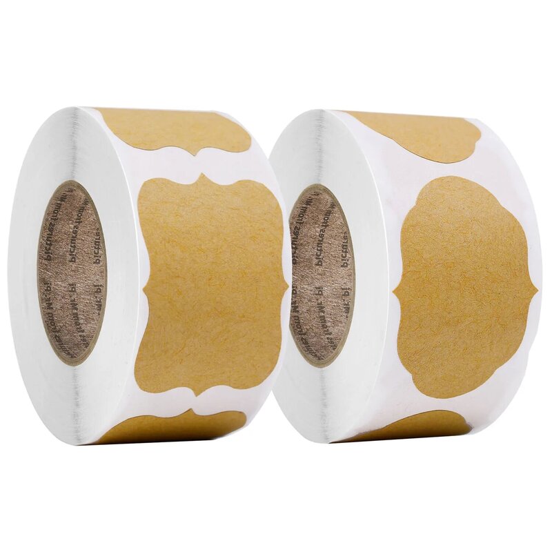2*1.2 polegadas 300pcs adesivos selo etiquetas adesivo para embalagem e decoração de casamento diy scrapbooking adesivo de papelaria