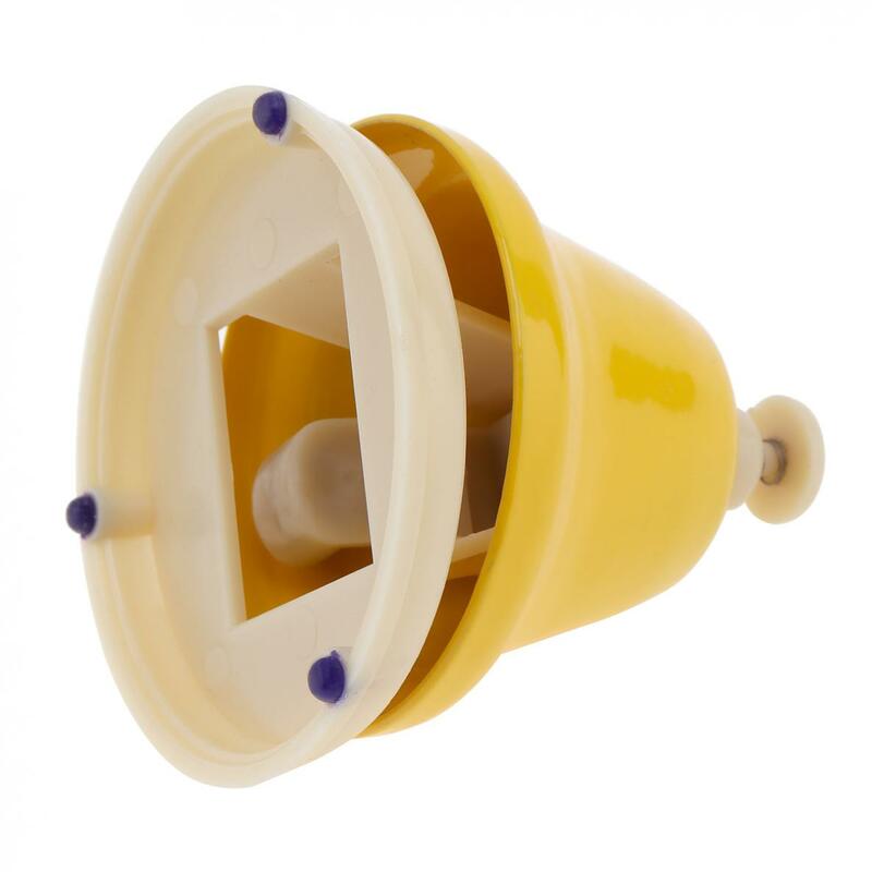Set di strumenti musicali Orff campana a mano colorata a 8 Note giocattolo musicale per bambini educazione precoce per bambini bellissimo regalo di natale