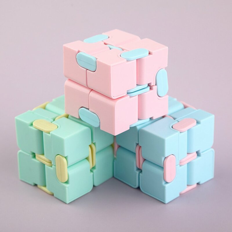 Antistress Infinite Cube Infinity Cube Magic Cube Office Flip Cubic Puzzle Stress Reliever Autism Toys relax toy for adults