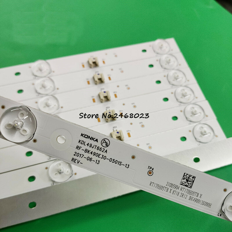 Bande de rétroéclairage LED pour kt ka LED49K5100 A49U T49U LED50K7200, RF-BK490E30-0501S-13 35023032