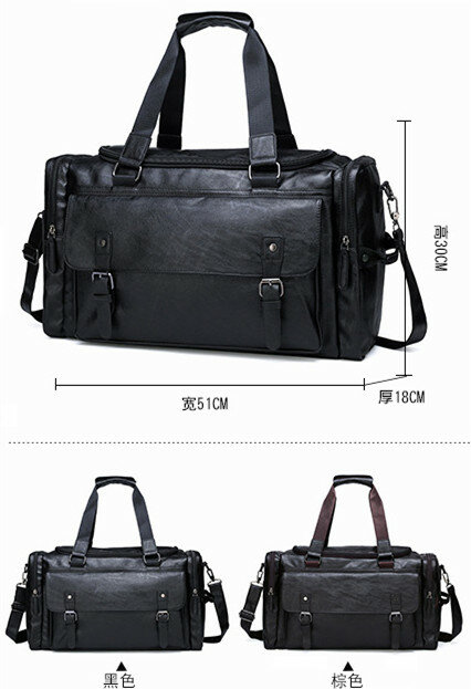 Large Tote Shoulder men Handbags New Designer Backpack Sports Mens Male Overnight Female PU Leather Travel Duffle Bags