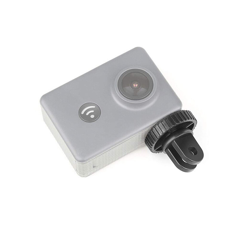 1/4 Inci Mini Tripod Adapter Mount untuk GoPro Hero 10 9 8 7 6 5 4 Hitam Sjcam M10 Xiaomi Yi 4K Eken Go Pro Aksesoris
