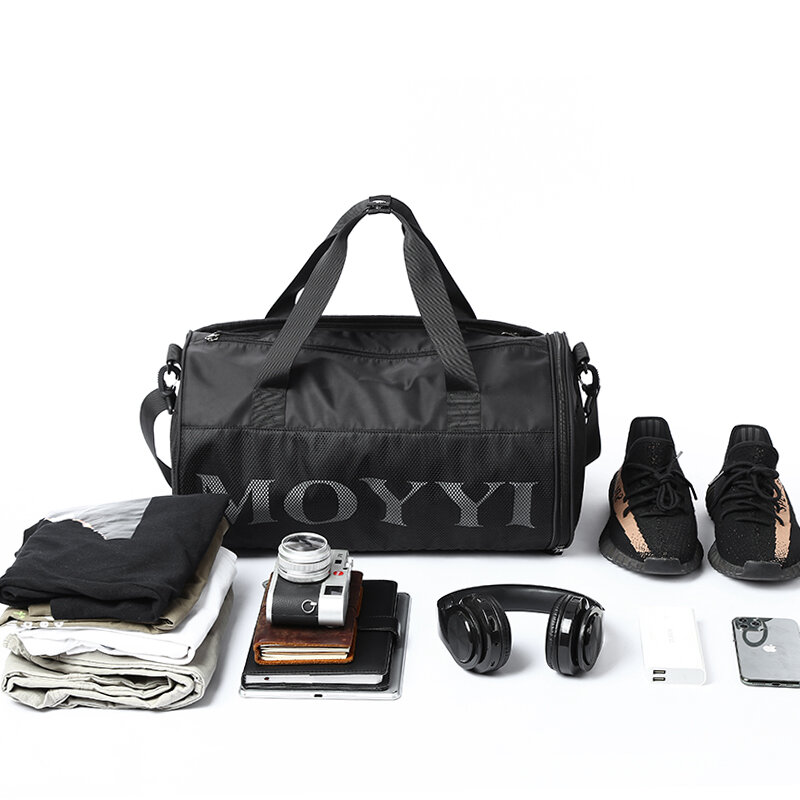 Bolsa de viagem portátil alta capacidade 35l, bolsa de ombro de negócios, bolsa de bagagem feminina à prova d'água, bolsa sling, bolsa de bagagem casual