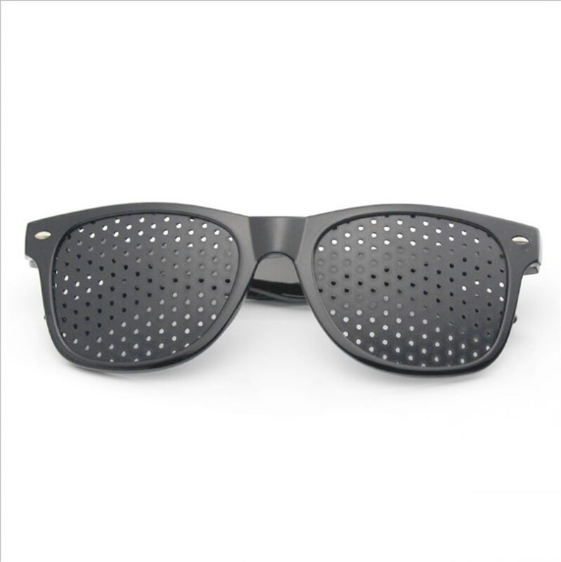 Gafas de astigmatismo para hombre y mujer, lentes de protección ocular para el cuidado de la visión, antimiopía, con agujeros, corrección de la visión, fatiga