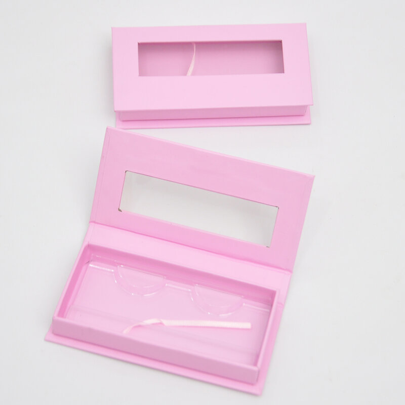 Caixa de embalagem de cílios postiços de mentira 25mm, caixa para cílios postiços de vison venda por atacado