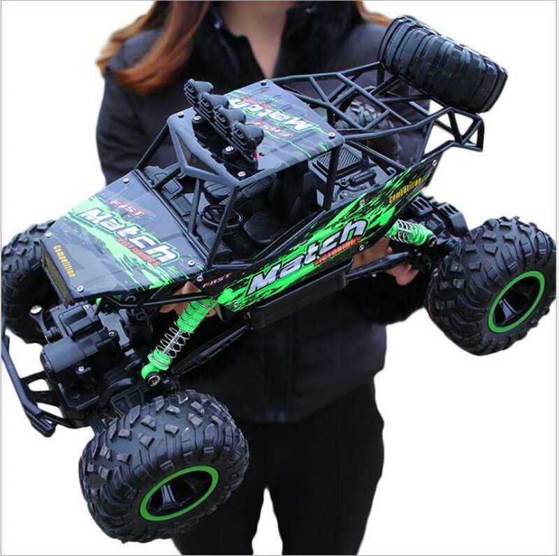 37CM 1:12 high speed RC car 4WD 2.4G Bigfoot Remote control Buggy Off-Road Vehicle climbing Trucks children toy Gift jeeps