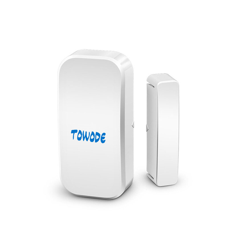 TOWODE-Sensor inalámbrico de puerta/ventana, Detector de seguridad para el hogar, 433Mhz, alarma antirrobo, Kit de alarma para W18 K52 G34 G60, 3 uds.