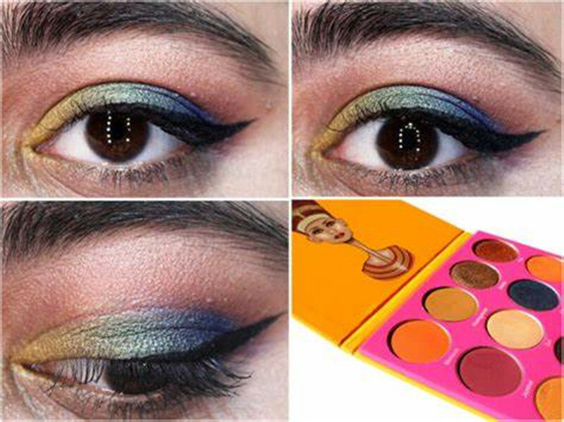 Makeup 12 Colors Pigmented Eyeshadow Palette  Matte + Shimmer Blendable Long Lasting Eye Shadow Palette Natural Colors