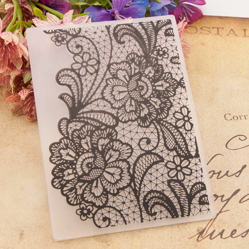 อีสเตอร์ลูกไม้ดอกไม้แม่แบบ craft การ์ดกระดาษการ์ดแต่งงานการ์ดตกแต่ง Embossing โฟลเดอร์