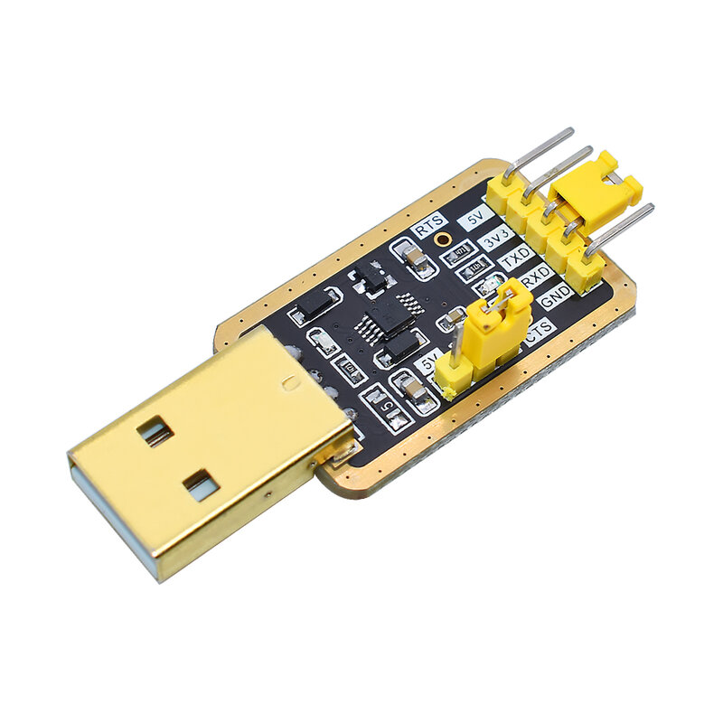 Módulo CH340 USB a TTL CH340G, actualización, descarga una placa de cepillo de alambre pequeño, placa de microcontrolador STC, USB a serial en su lugar PL2303