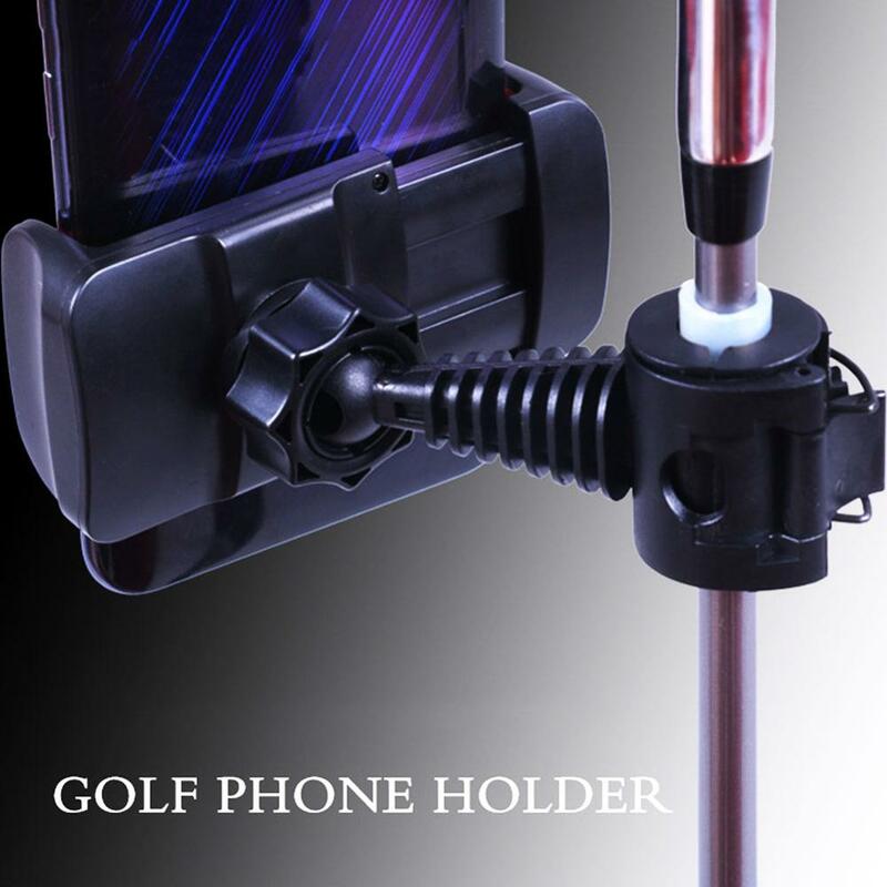 Venda de golfe swing suporte do telefone clipe suporte do telefone para golfe swing registro telefone caso armazenamento doméstico rack para telefones