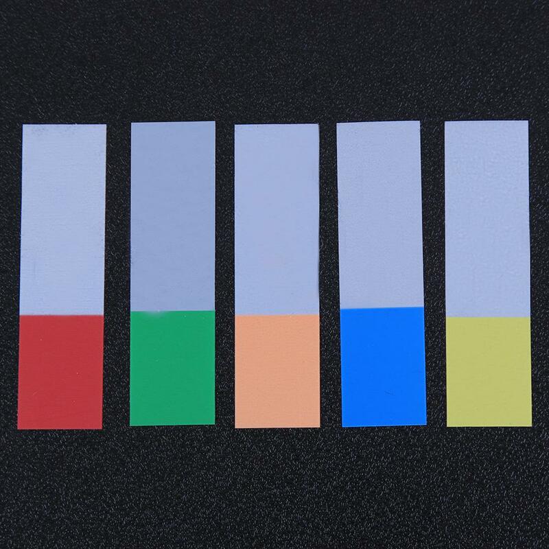 100Pcs Transparente Farbe Kunststoff Index Tabs Flagge Sticky Note Unterweisen Seite Mark Aufkleber Post Label Büro Papelaria Liefert
