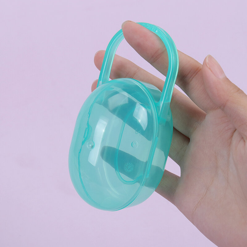 1PC Baby Pacifier Box Baby Soother Container Holder Box Travel Storage Case Safe Holder Pacifier Plastic Box