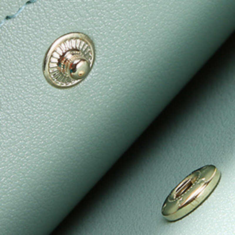 Carteira feminina flor tri-fold fivela feminino bonito couro do plutônio cor sólida moeda bolsas senhoras titular do cartão mini bolsa de embreagem