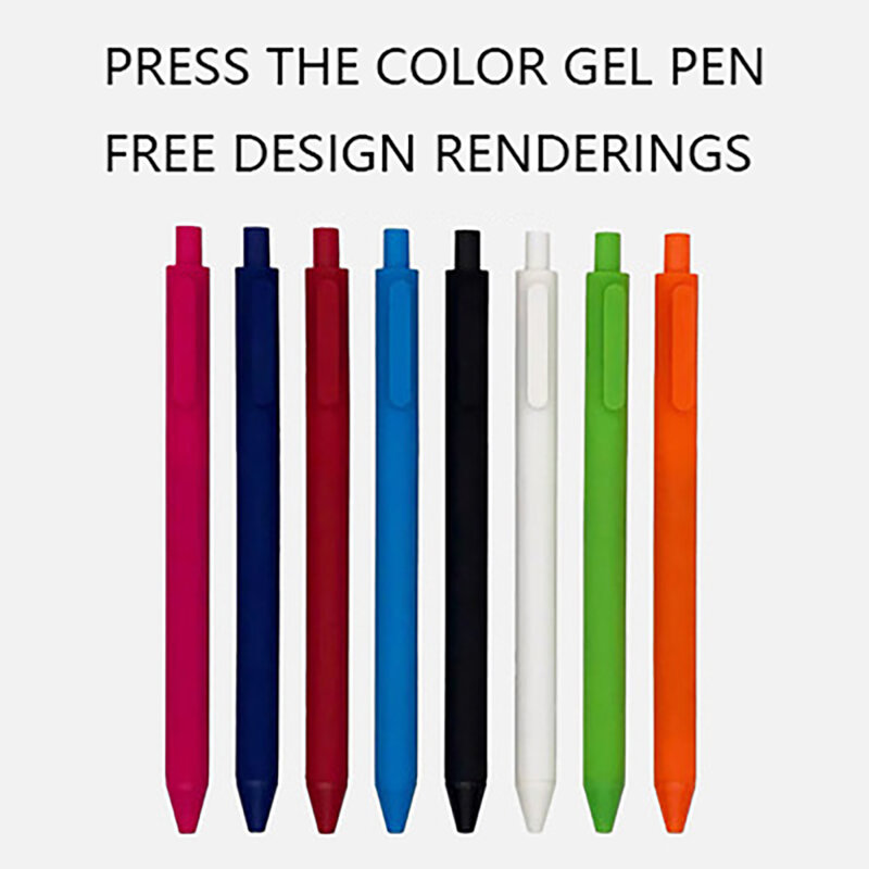 50Pcs Color Water-based Signature Pen, Soft paint frosted penholder Beauty Hand-written Pen Soft Pen, Color Pen Marker Paint Pen