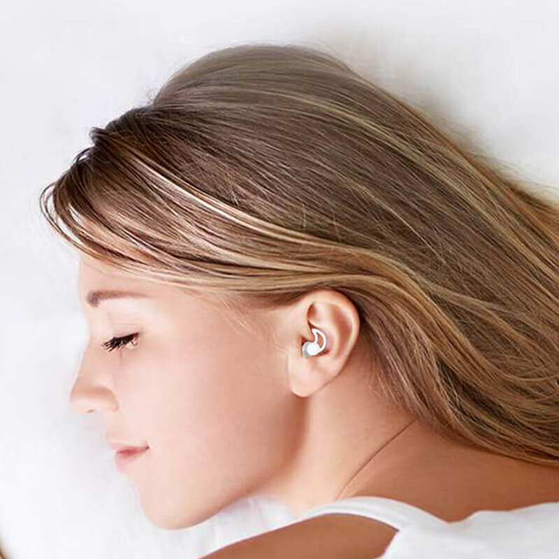 Youpin SANBAND 소음 감소 조용한 귀마개 재사용 가능한 잠자는 귀 플러그 3 레이어 방음 귀 보호 귀마개