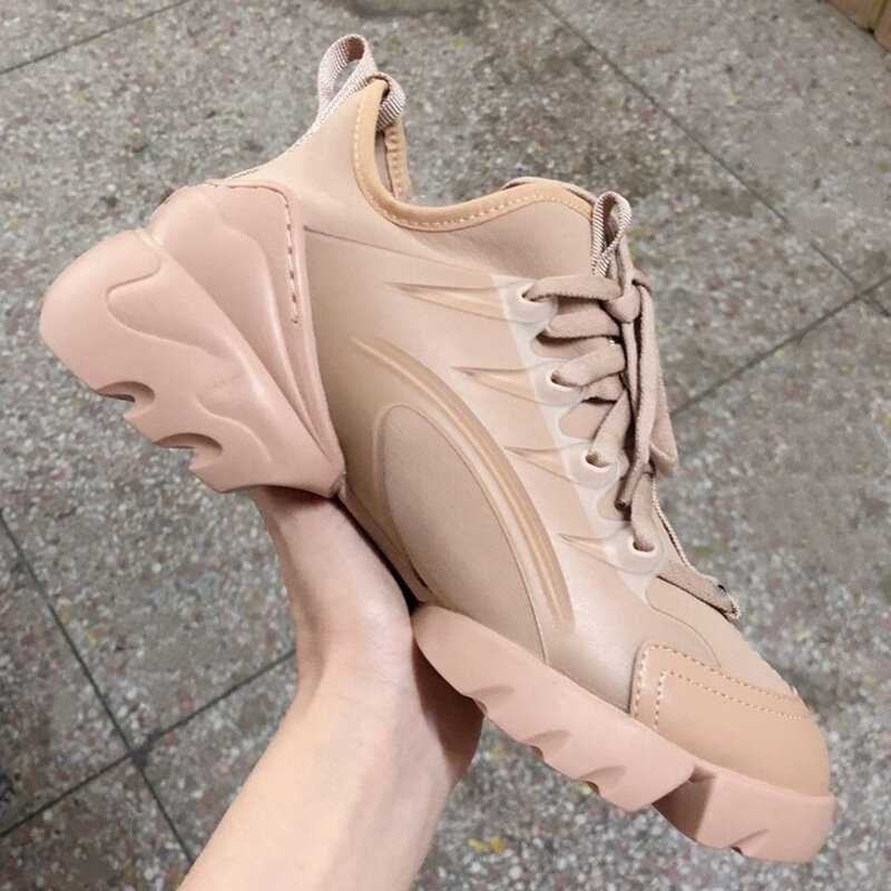 2022 zimowe luksusowe ciepłe trampki damskie platformy sportowe buty damskie dorywczo oddychające buty wulkanizowane obuwie do biegania