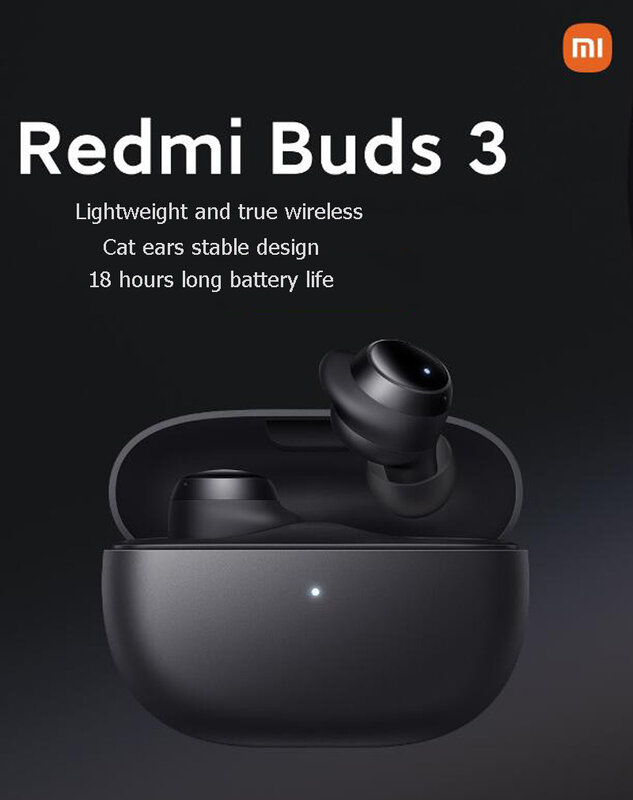 Xiaomi – écouteurs sans fil Redmi Buds 3 Lite, Bluetooth 2021, TWS, réduction du bruit, Mi Ture, édition pour jeunes, nouveauté 5.2