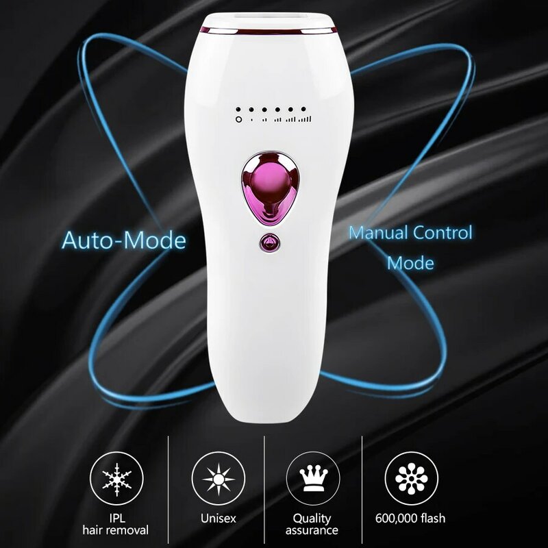 Лазерный эпилятор IPL для мужчин и женщин, домашний Профессиональный Эпилятор с эффектом вспысветильник для тела и зоны бикини, фотоэпиляция
