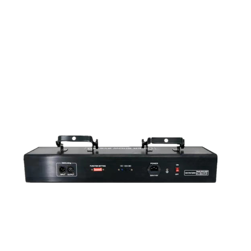 أربع عدسات قوية RGBY ليزر عرض نظام المرحلة ديسكو حفلة عيد الميلاد الديكور أضواء الليزر DMX DJ معدات المشروع