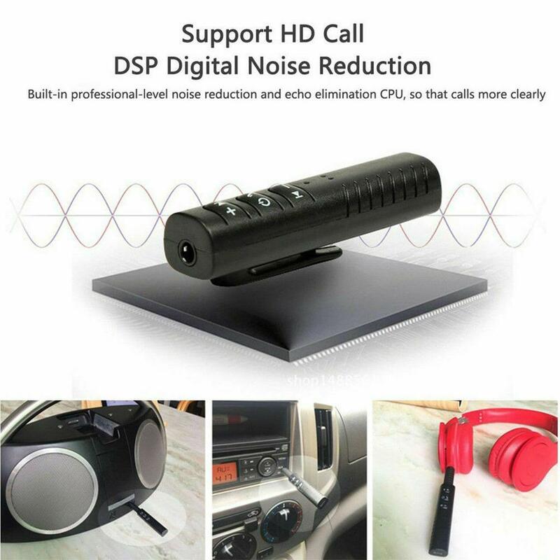 블루투스 수신기 어댑터 무선 모듈 휴대용 스피커 헤드셋 자동차 핸즈프리 스테레오 오디오 모듈 Aux 3.5mm 어댑터 Pc 용, Bluetooth 수신기 어댑터