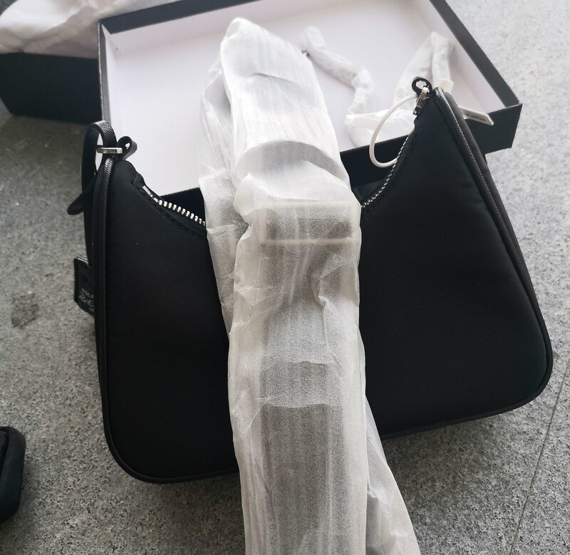 2021 torebki damskie torby na ramię torebki damskie moda Nylon crossbody torby torby damskie woreczek trzy w jednym z pudełkiem
