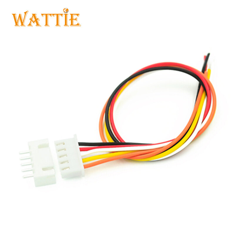 Xh2.54mm-2p 3p 4p 5p 7p single head wire with wire head with straight pin socket 20cm long 26# wire 10pcs/lot