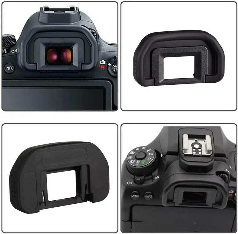 2 قطعة كاميرا المطاط العين كوب EB فنجان العين العدسة لكانون EOS 60D 50D 5D مارك الثاني 5D2 6D2 6D 80D 70D 40D 30D 20D 10D