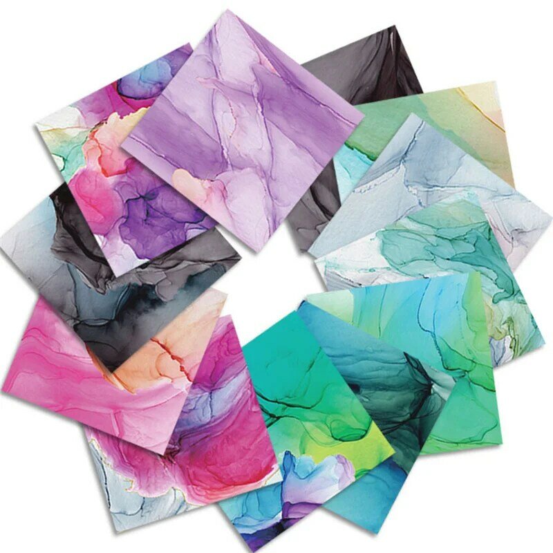 24 unids/lote diamante Retro Material papeles Scrapbooking DIY álbum diario regalo decorativo papel recortes de papel