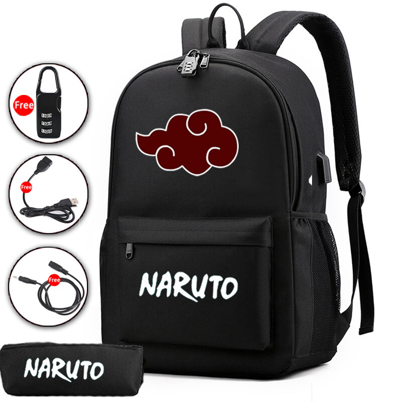 Bolsa De Viaje Para Mochila Escolar Para Cosplay De Naruto 