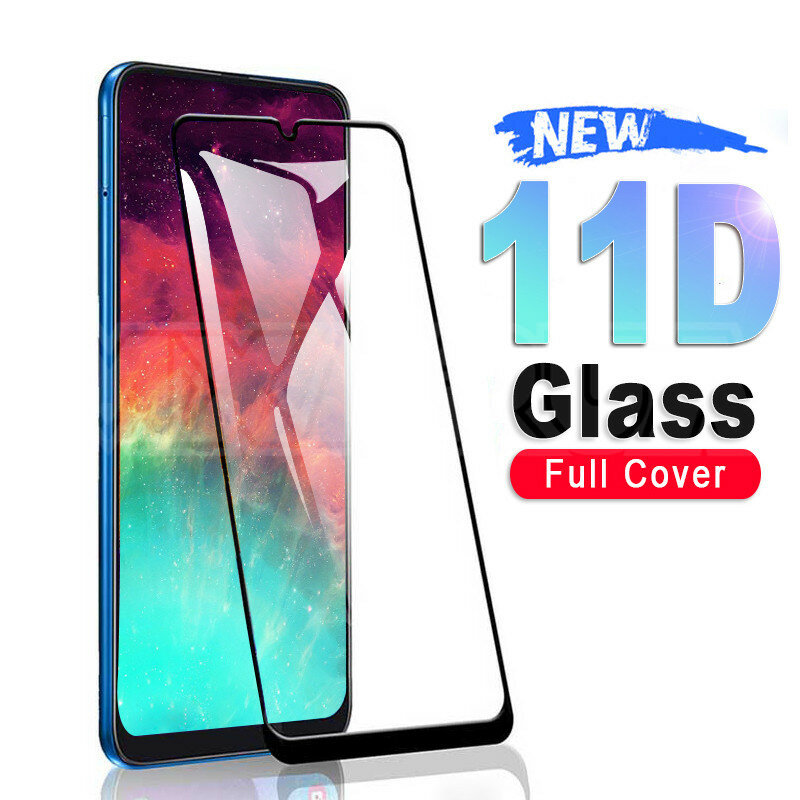 11D Protective Glass For Samsung Galaxy A10 A30 A50 A70 A20E Screen Protector Samsung A20S A30S A40S A50S A70S M10S M30S Glass