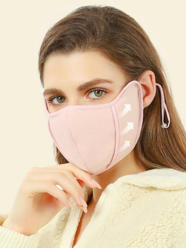 New Winter Women'S Thermal Masks, Women'S Eye Protection, Face-Lift Masks, Ollie Velvet Windproof And Velvet Riding Masks