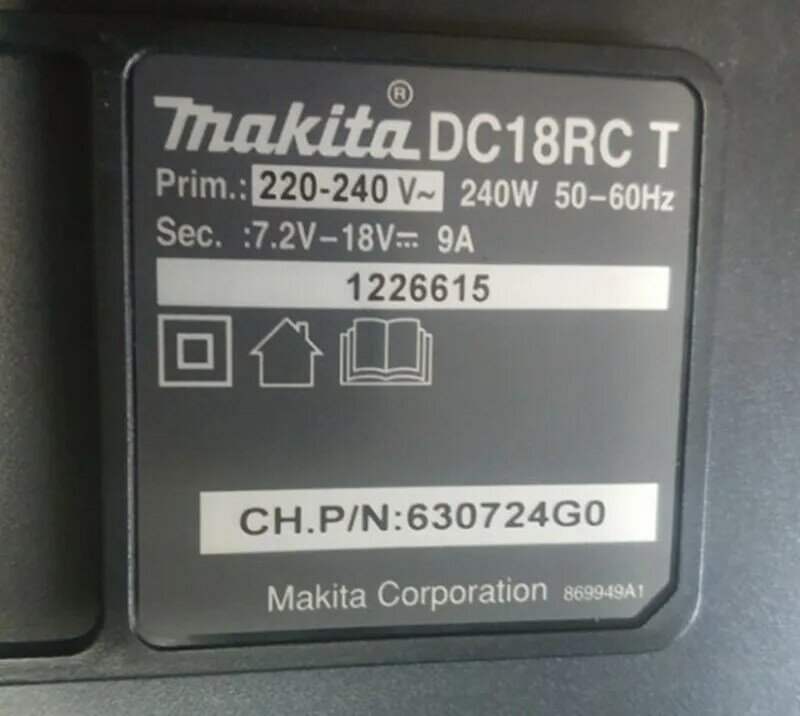 Makita DHP482 DHP482Z DHP482RFE DHP482RAE 18V LXT Li-Ion ไร้สาย 2 ความเร็ว Combi Drill เปลี่ยนสำหรับ DHP456 DHP456Z