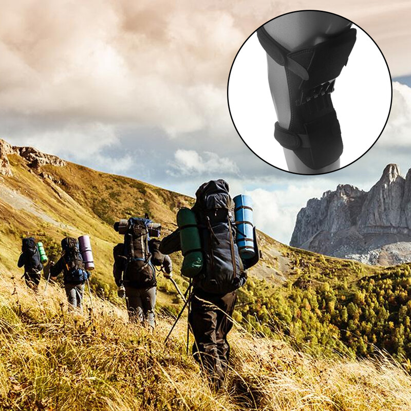 1 paar Ergonomische Protector Klettern Nicht Slip Patella Booster Knie Brace Squat Unterstützung Sport Bergsteigen Schutz Pad Outdoor