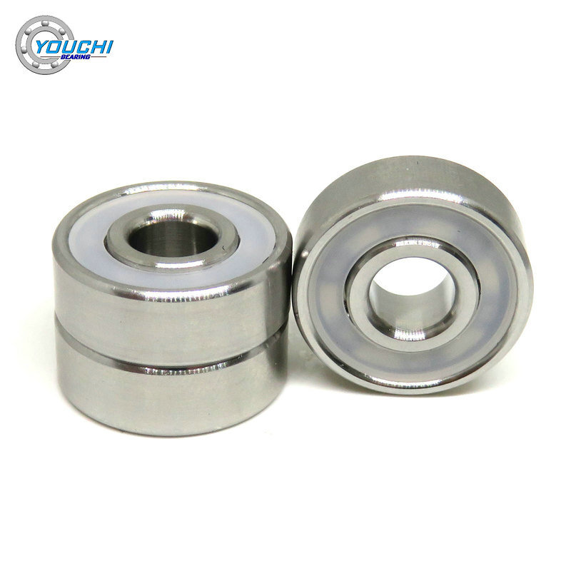 10pc 6x17x6 mm S606 2RS 316L Stainless Steel Ball Bearings 606 RS S606RS 6*17*6 Anti Corrosion & Anti Magnetic Miniature Bearing