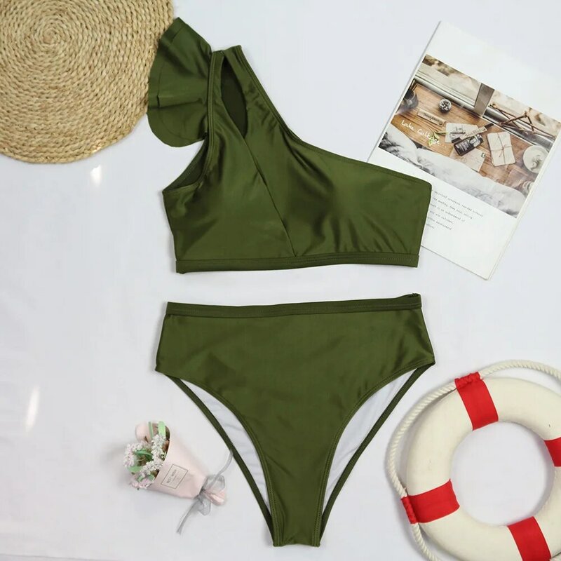 Tengweng Cao Cấp Bộ Bikini Gợi Cảm 2 Cái Bộ Đồ Bơi Nữ Váy Lưới Rỗng Ra Đồ Bơi Nữ Đen Áo Tắm Đi Biển biquini