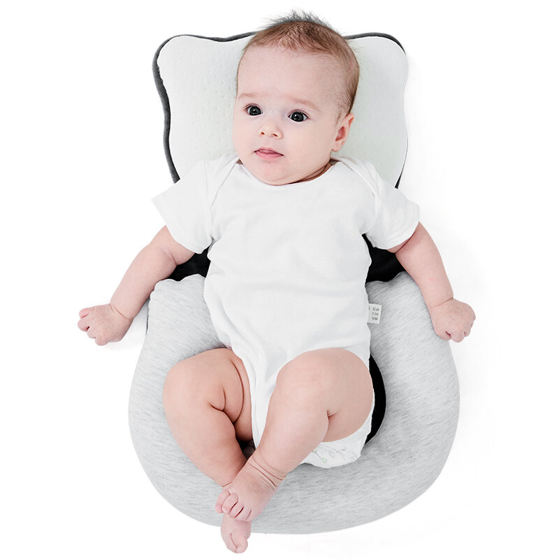 Almohada tumbona portátil para bebé, cama para recién nacido, cuna de viaje, almohada de soporte para la cabeza para dormir