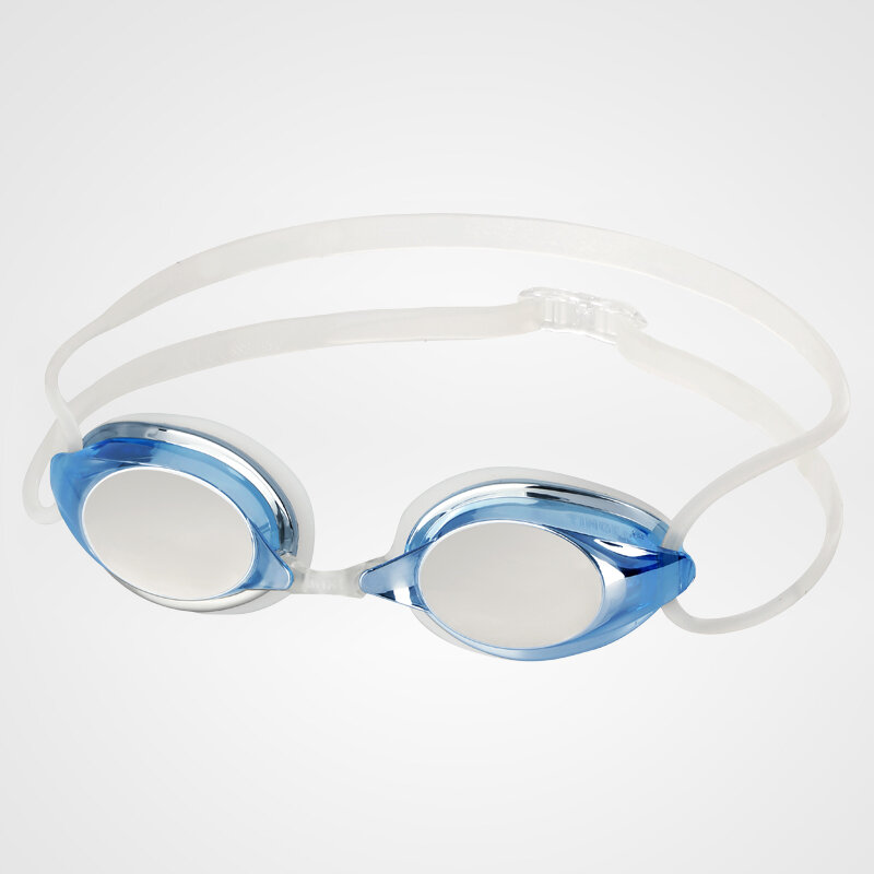 ซิลิโคน Professional ชุบ Clear Double Anti-Fog UV Men ผู้หญิงว่ายน้ำแว่นตากรณี