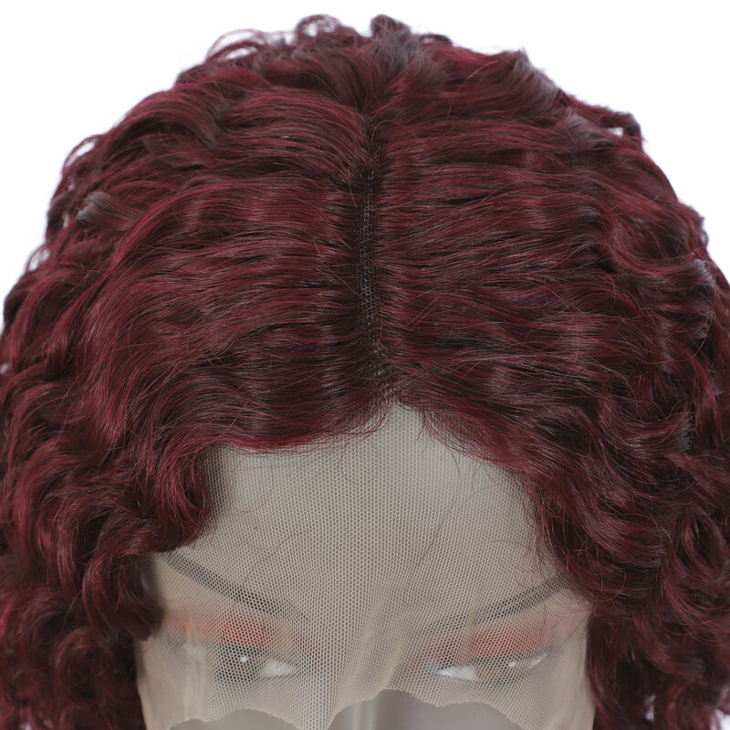 TTHAIR-pelucas de cabello humano 150% rizado para mujeres negras, cabello brasileño Remy con ondas al agua, malla con división de cabello Natural ombré