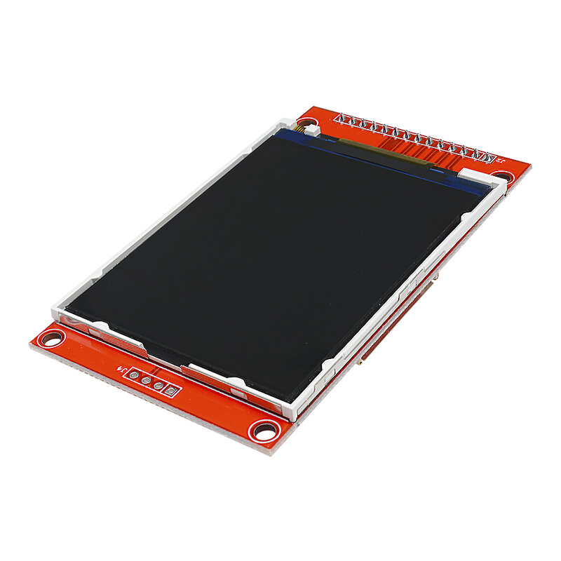 2.8 "2.8 polegada 240x320 spi tft lcd módulo de porta serial com adaptador pcb micro sd ili9341 5v/3.3v display led para arduino