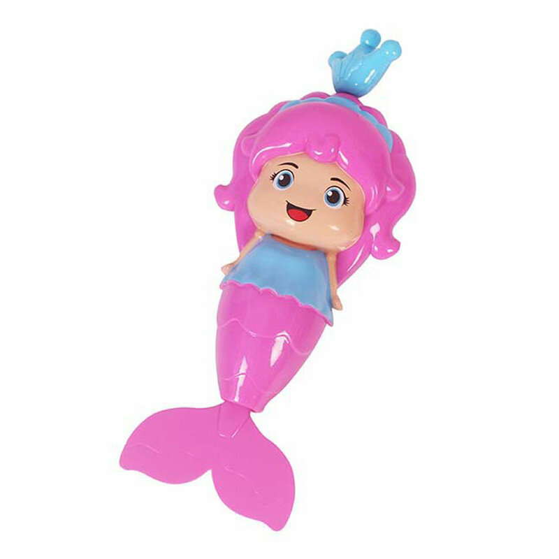Vasca da bagno divertimento nuoto Baby Bath Toy Mermaid Wind Up galleggiante giocattolo d'acqua per bambini Juguetes Playa Bad Speeltjes giocattolo acquatico