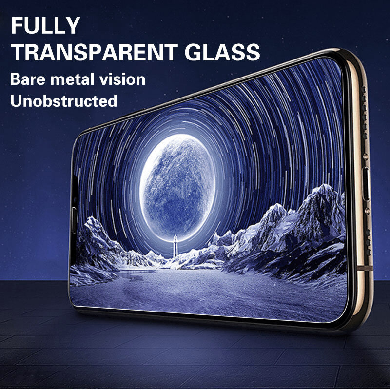 Protector de pantalla de vidrio templado para iPhone, película protectora de vidrio para iPhone se 2020, se 2020, se2020, 3 a 1 unidad