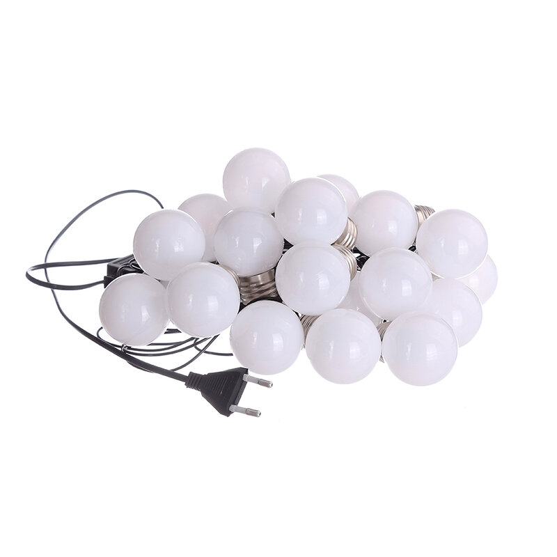 5,8 M LED Kristall Blase Ball String Lampe Licht Warm Weiß Girlande Fee Lichter Über 4,5 cm In Durchmesser Für weihnachten Dekoration