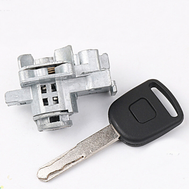 Cilindro de cerradura de encendido de repuesto, cilindro de bloqueo de puerta automática para Honda 03-11, con 1 llave, envío gratis